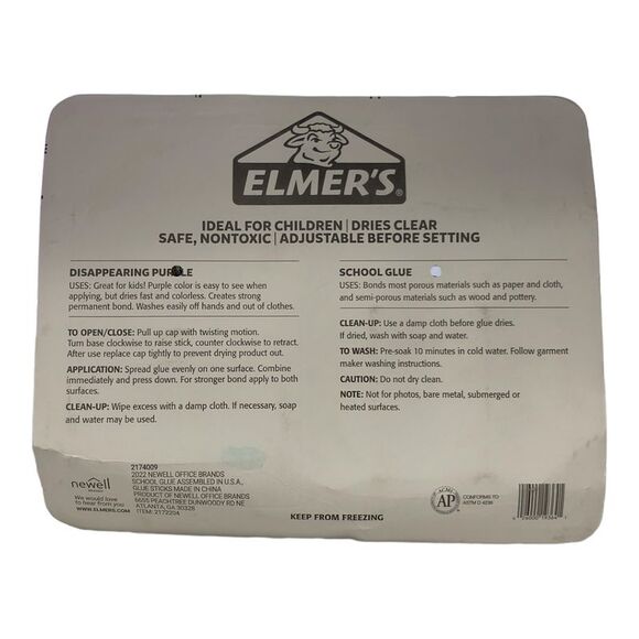 Elmer's School Washable Nu Run Glue Starter Pack 15-Count - Picture 2 of 2